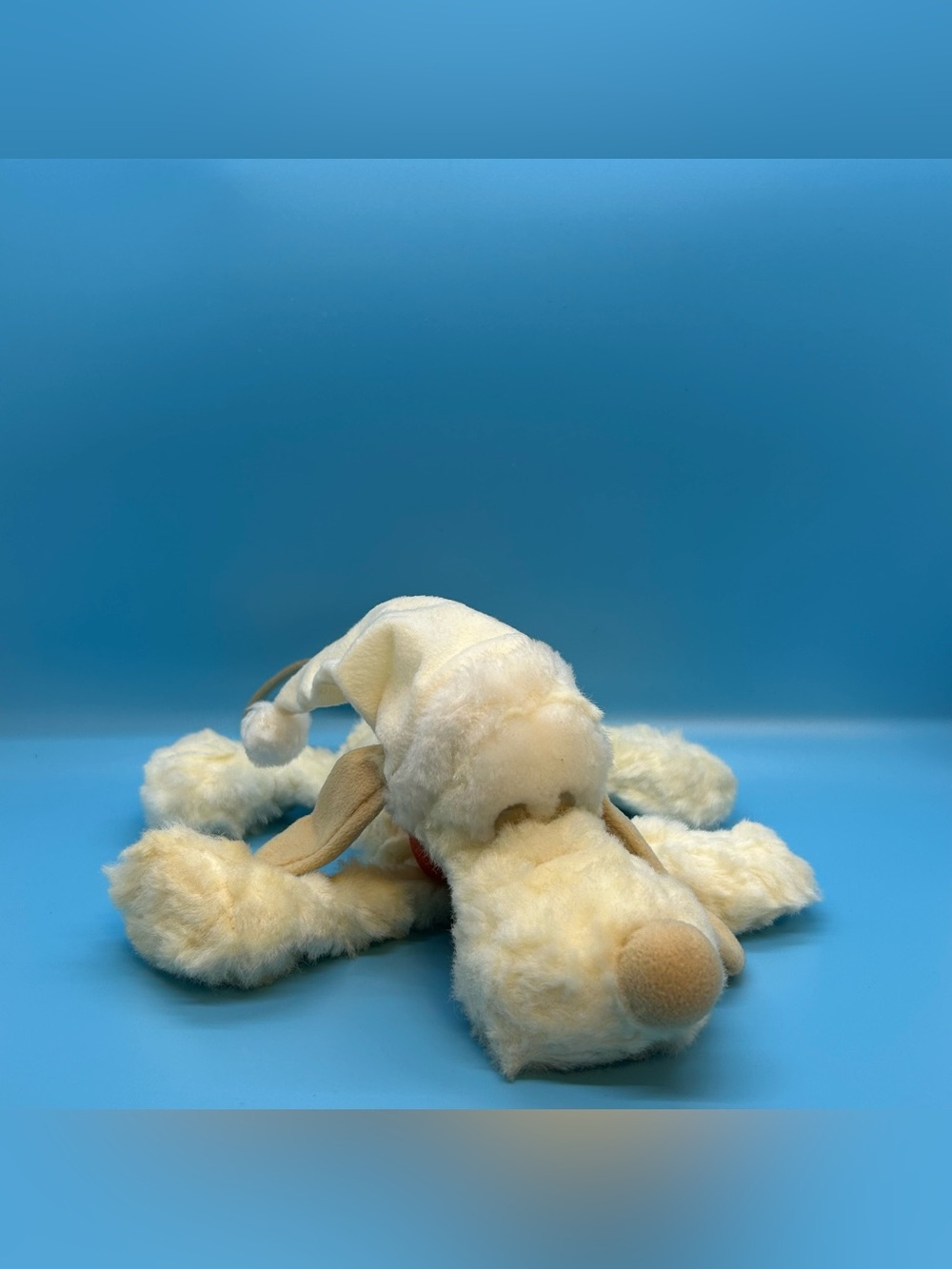 Plush Disney Pluto Dog Cream Tokyo Disneyland Japan Monochrome Ghost ~ 9"